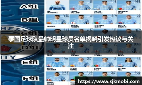 泰国足球队最帅明星球员名单揭晓引发热议与关注